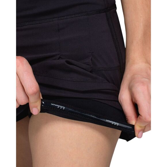 Lululemon Pace Rival Skirt Mid-Rise (Regular) *Black - Picture 6 of 10